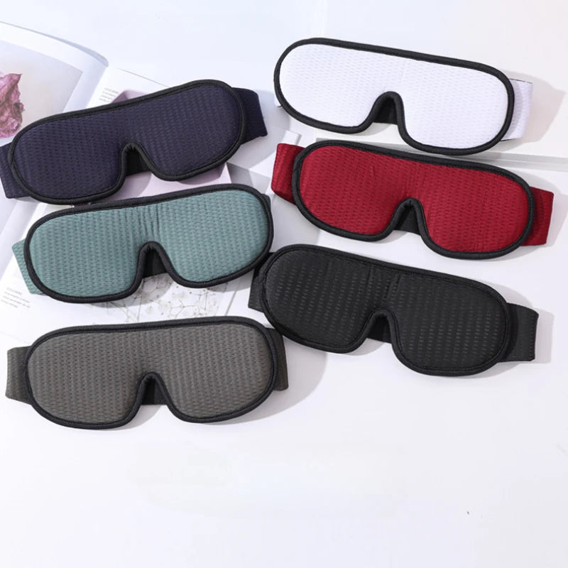 3D Sleeping Mask Soft Padded Light Blocking Eye Shade