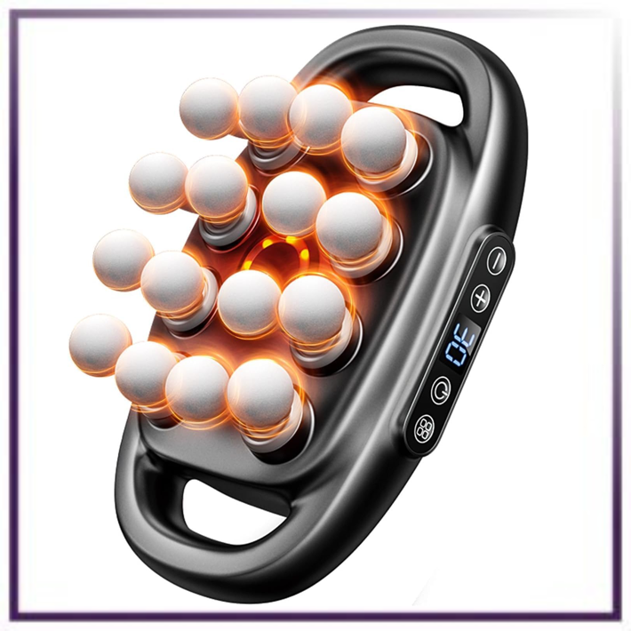 16-Head Deep Tissue Percussion Massage Gun