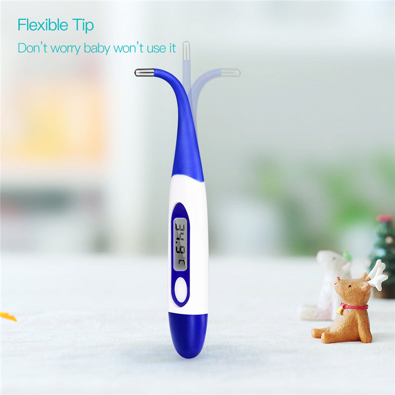 Digital Electronic Thermometer with Soft Flexible Tip