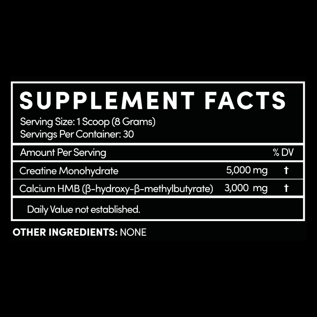 Creatine + HMB Sports Nutrition Supplement