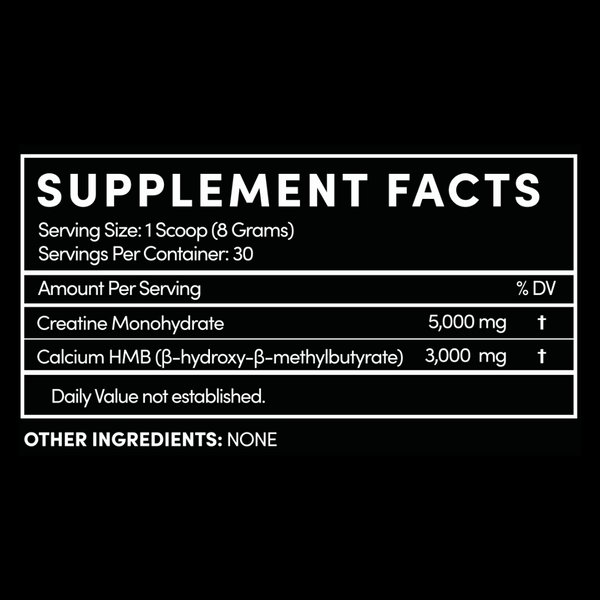Creatine + HMB Sports Nutrition Supplement