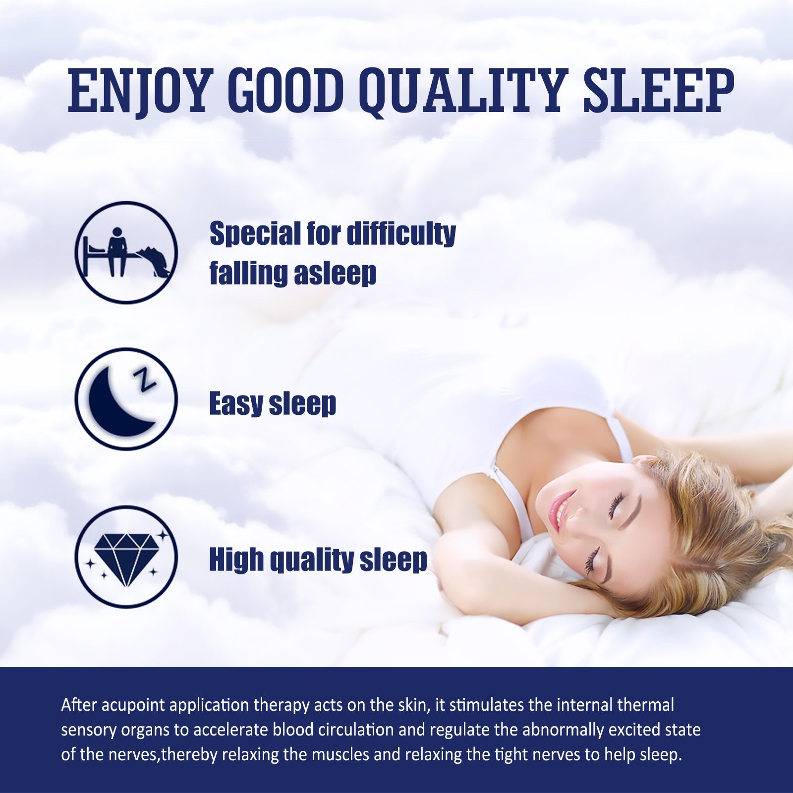 Sleep Aid Patch for Relaxation and Sleep Support