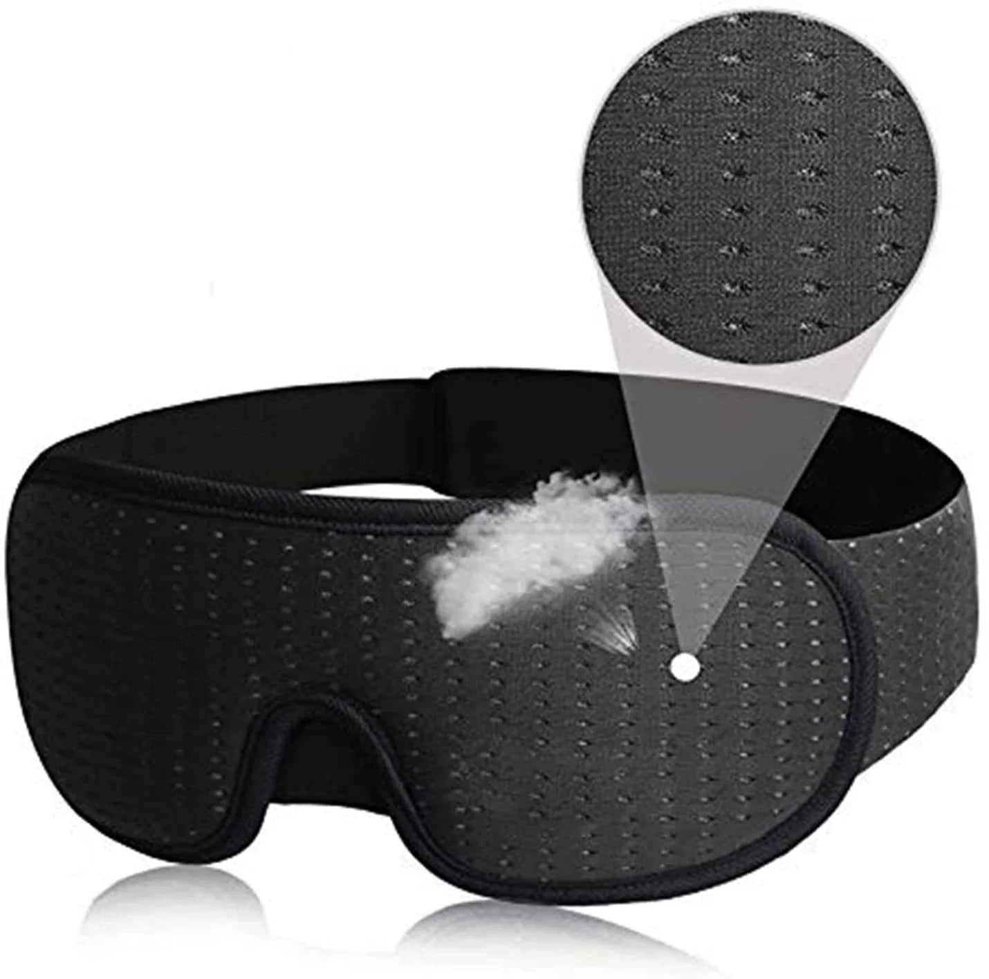 3D Sleep Eye Mask Soft Padded Memory Foam Eyeshade