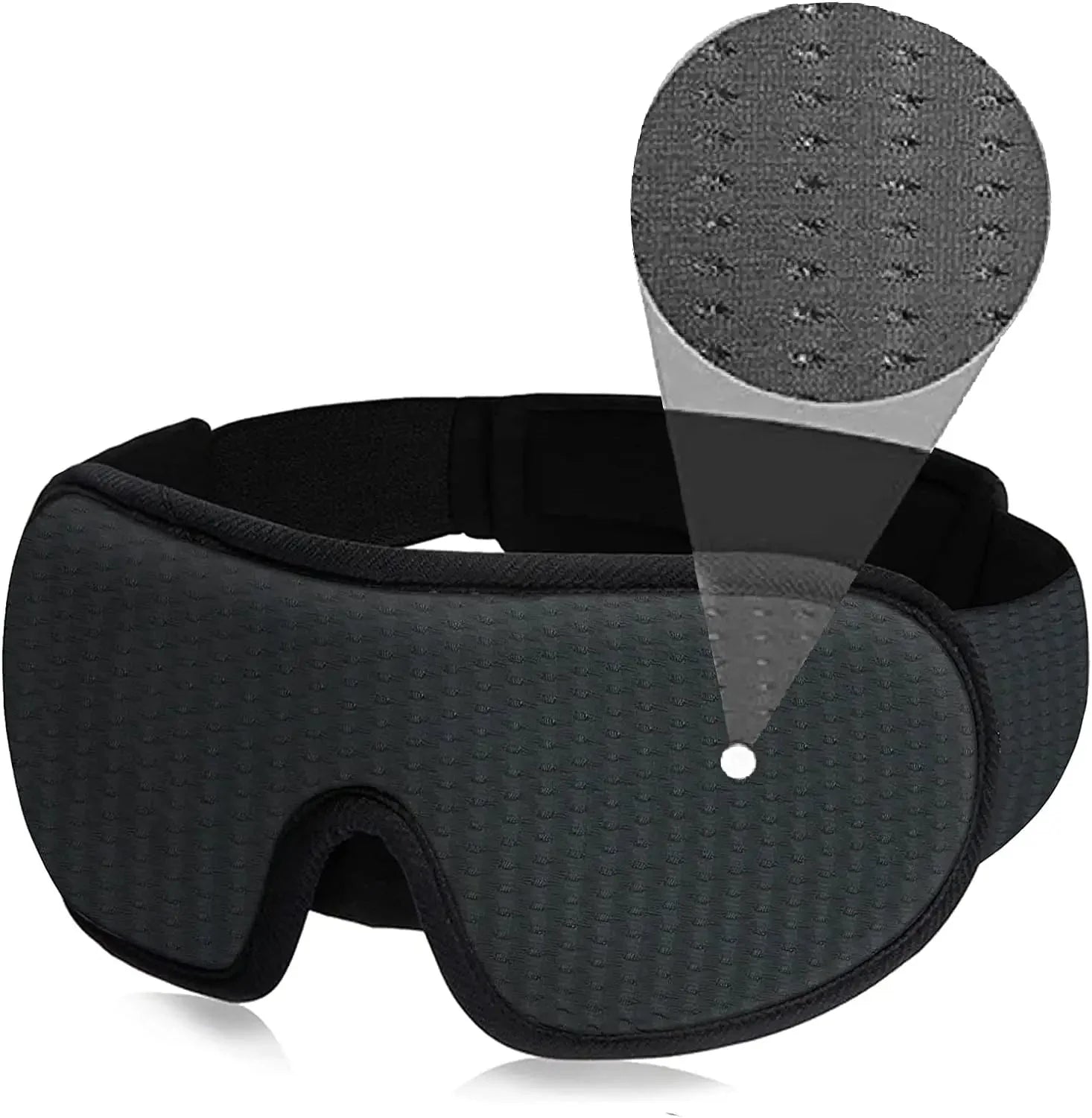 3D Sleep Eye Mask Soft Padded Memory Foam Eyeshade