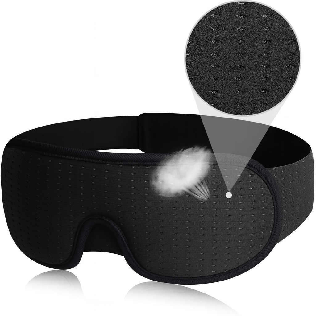 3D Sleep Eye Mask Soft Padded Memory Foam Eyeshade
