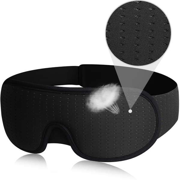 3D Sleep Eye Mask Soft Padded Memory Foam Eyeshade