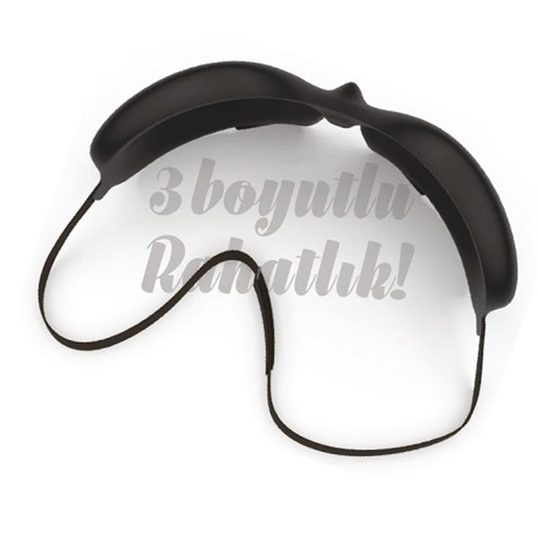 Three-Dimensional Washable Sleep Mask