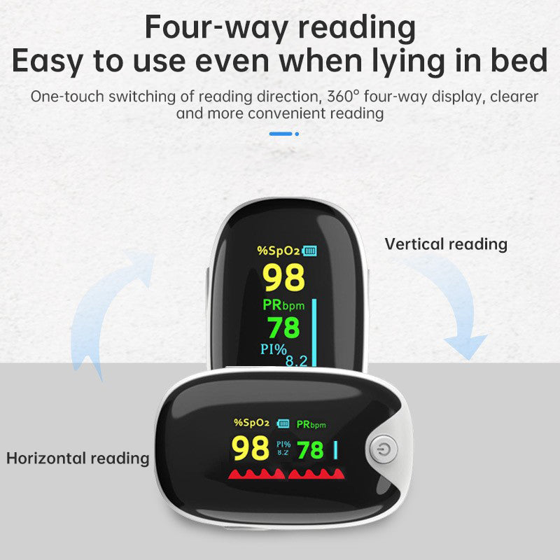 Reusable Lightweight Finger Pulse Oximeter for Outdoor Use