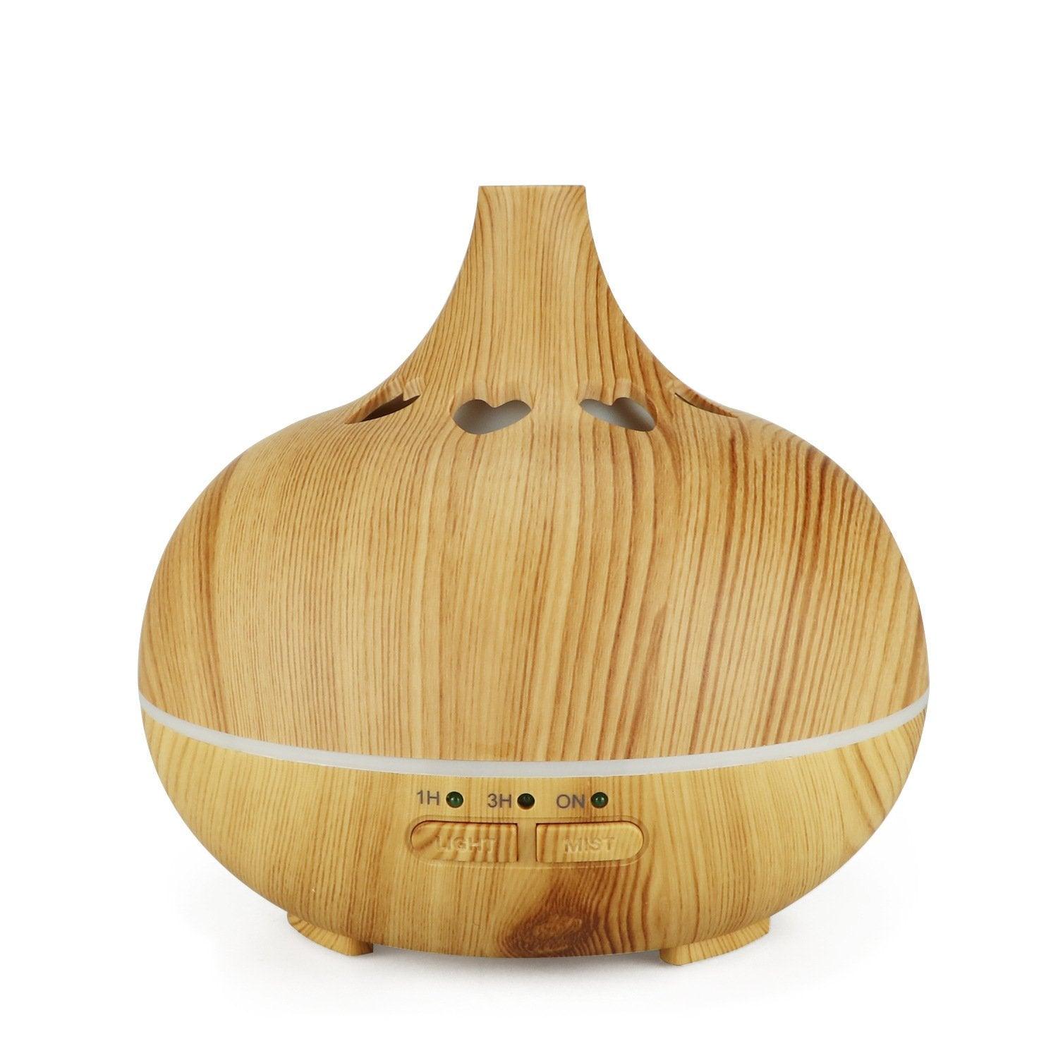 Modern Heart Shape Aromatherapy Diffuser 550ml with Remote