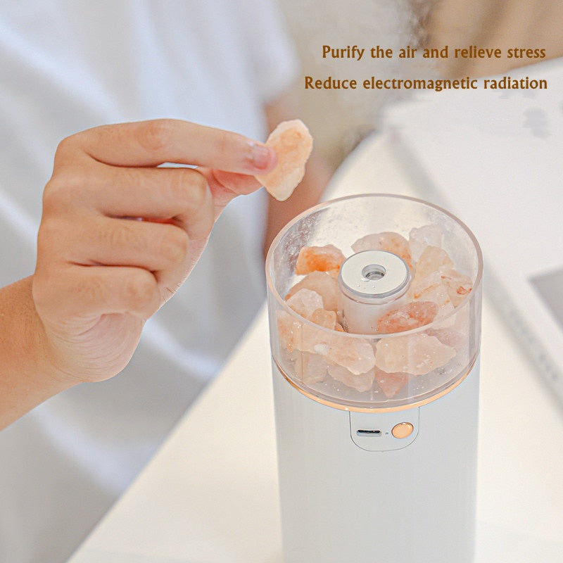 Crystal Salt Stone Air Humidifier Aromatherapy Diffuser