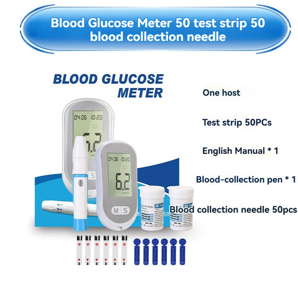 Easy Use Digital Blood Glucose Meter with Test Strips