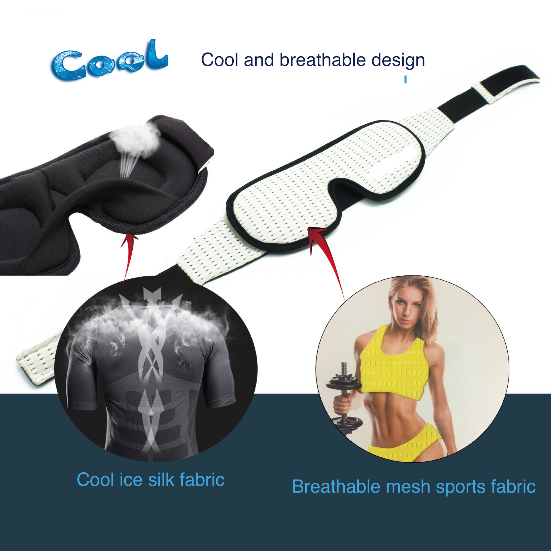 3D Sleeping Mask Soft Padded Light Blocking Eye Shade