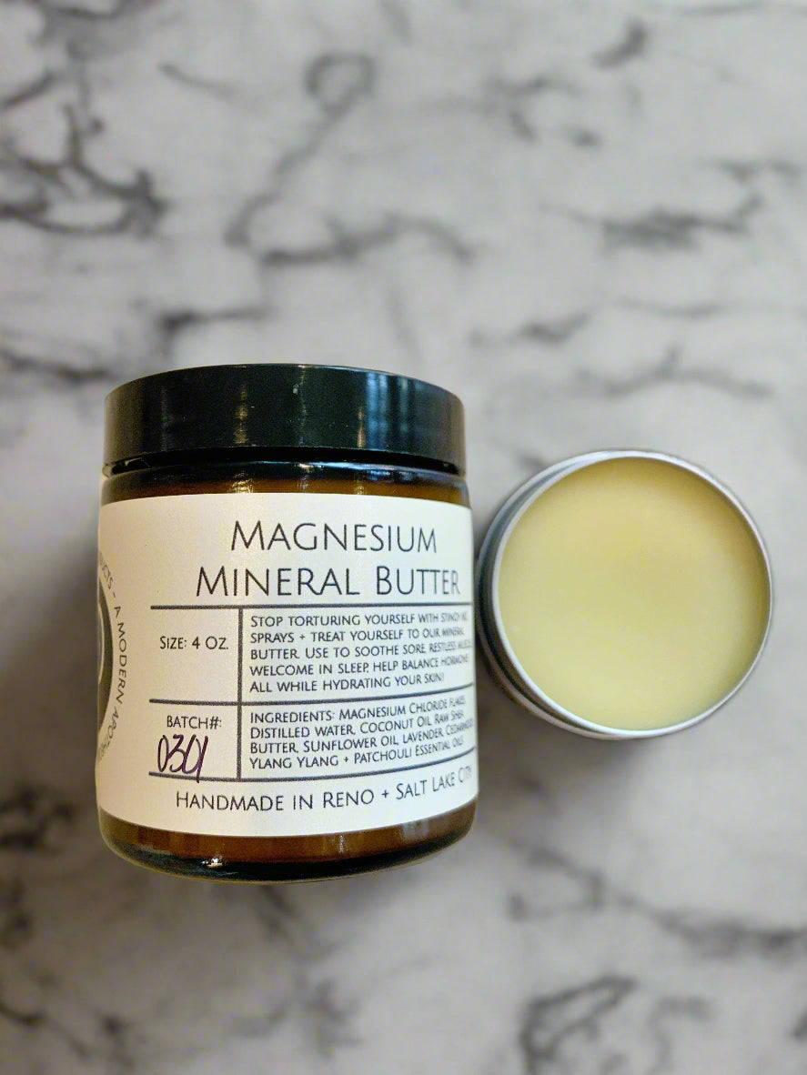 Magnesium Mineral Butter for Relaxation and Body Care