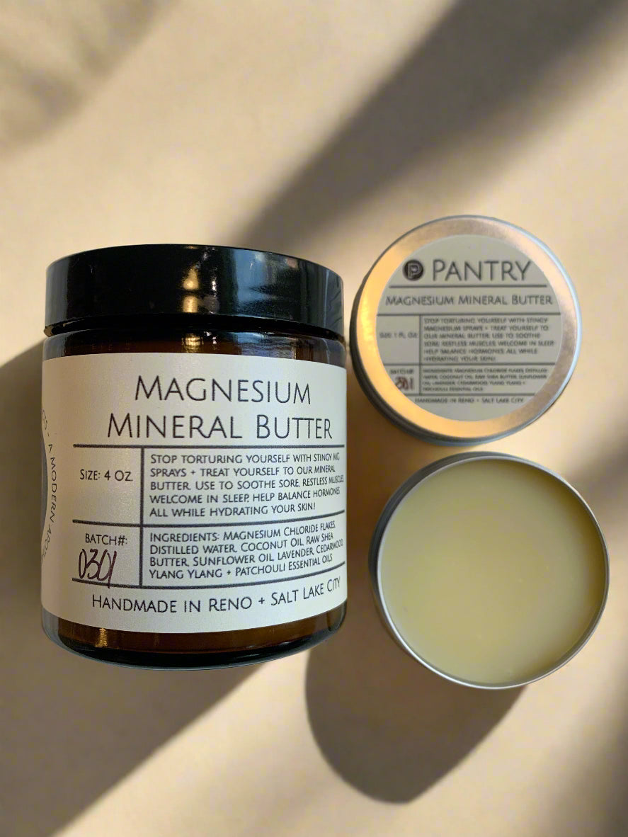 Magnesium Mineral Butter for Relaxation and Body Care
