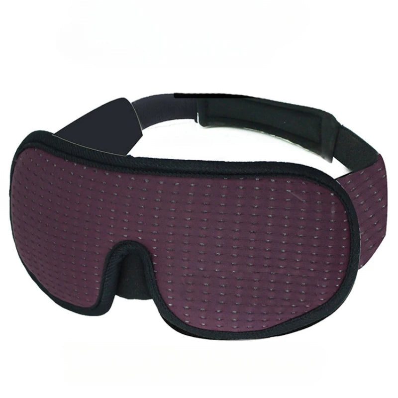 3D Sleeping Mask Soft Padded Light Blocking Eye Shade