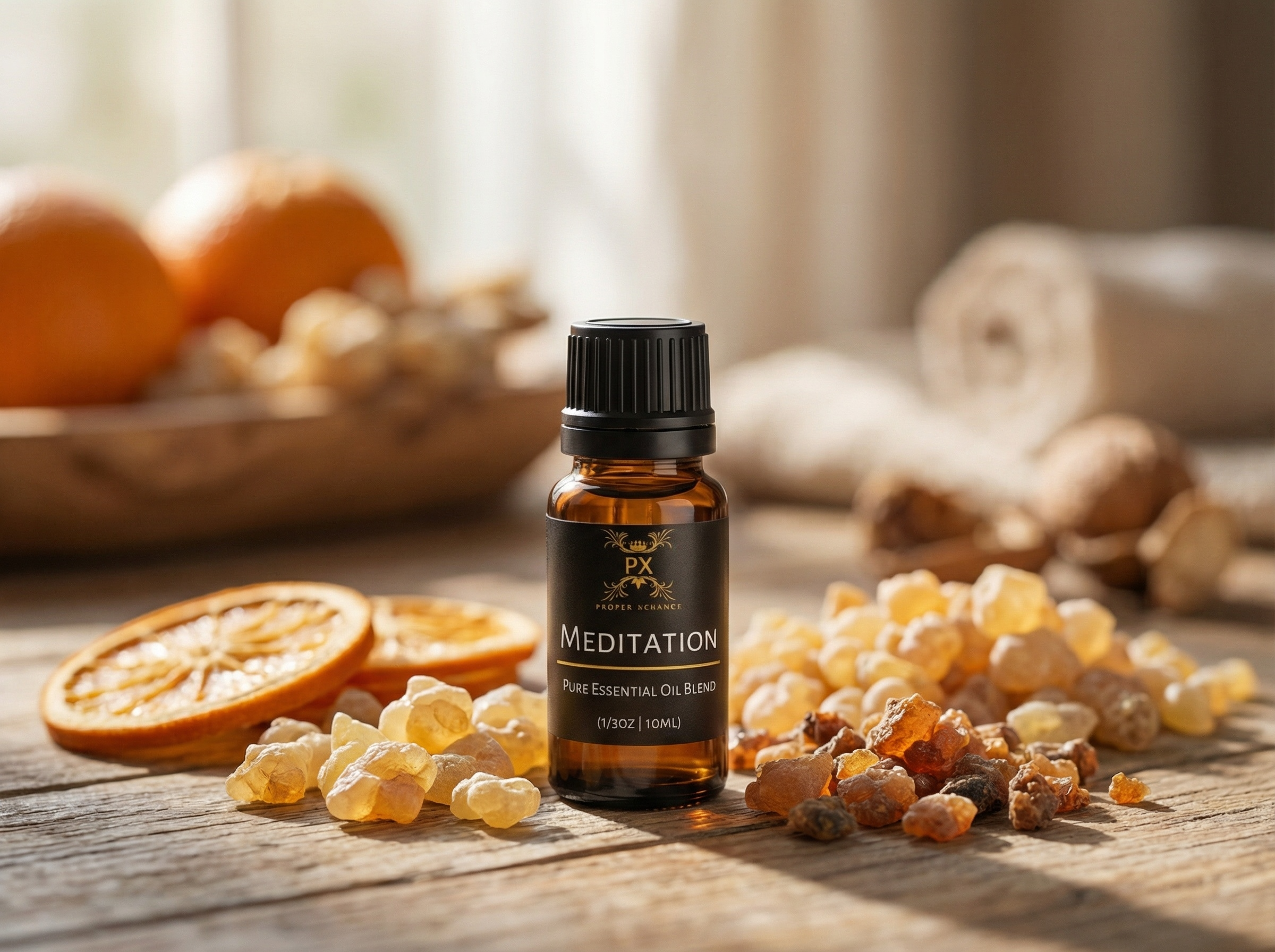 Meditation Essential Oil Blend for Sacred Grounding