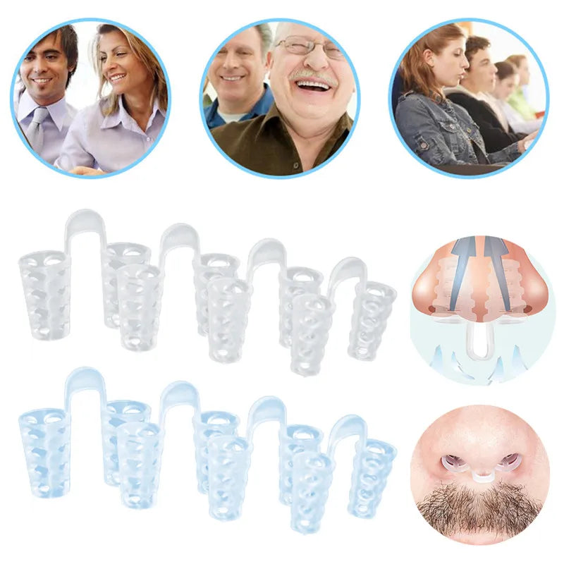 Anti-Snoring Nose Clip Breathing Aid for Sleep