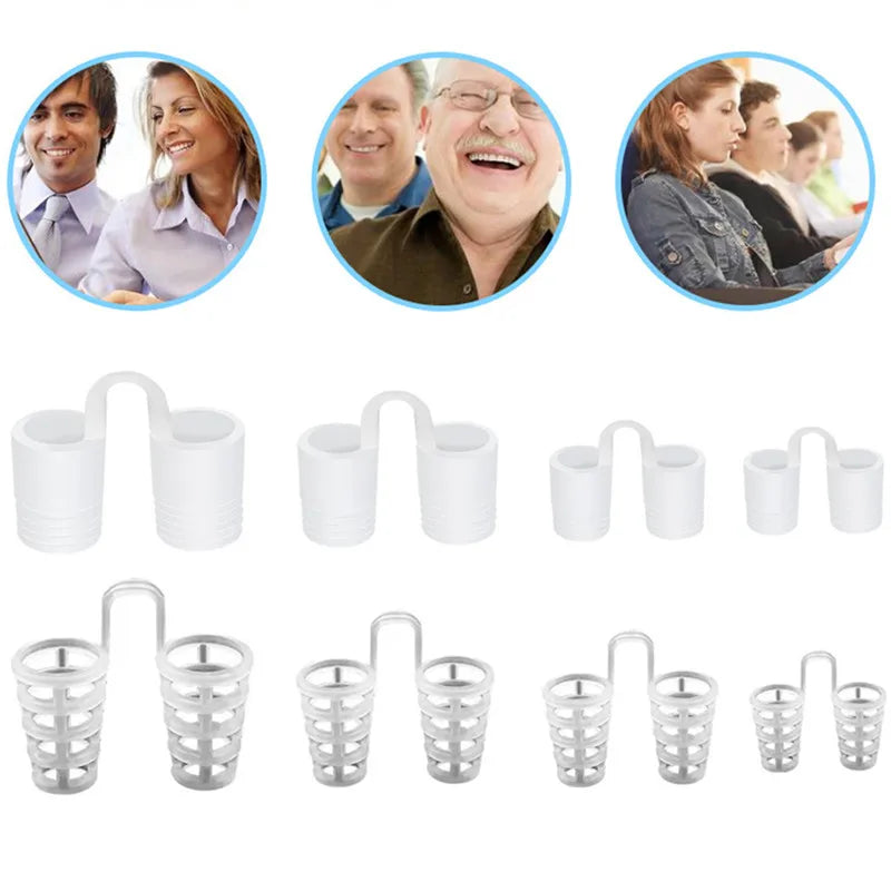 Anti-Snoring Nose Clip Breathing Aid for Sleep
