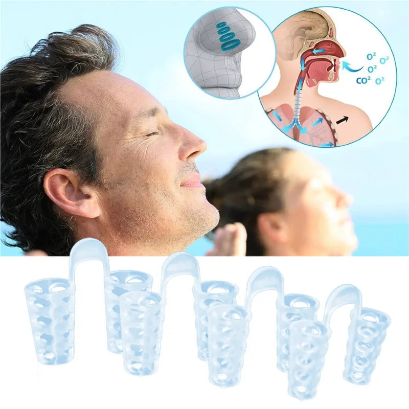 Anti-Snoring Nose Clip Breathing Aid for Sleep
