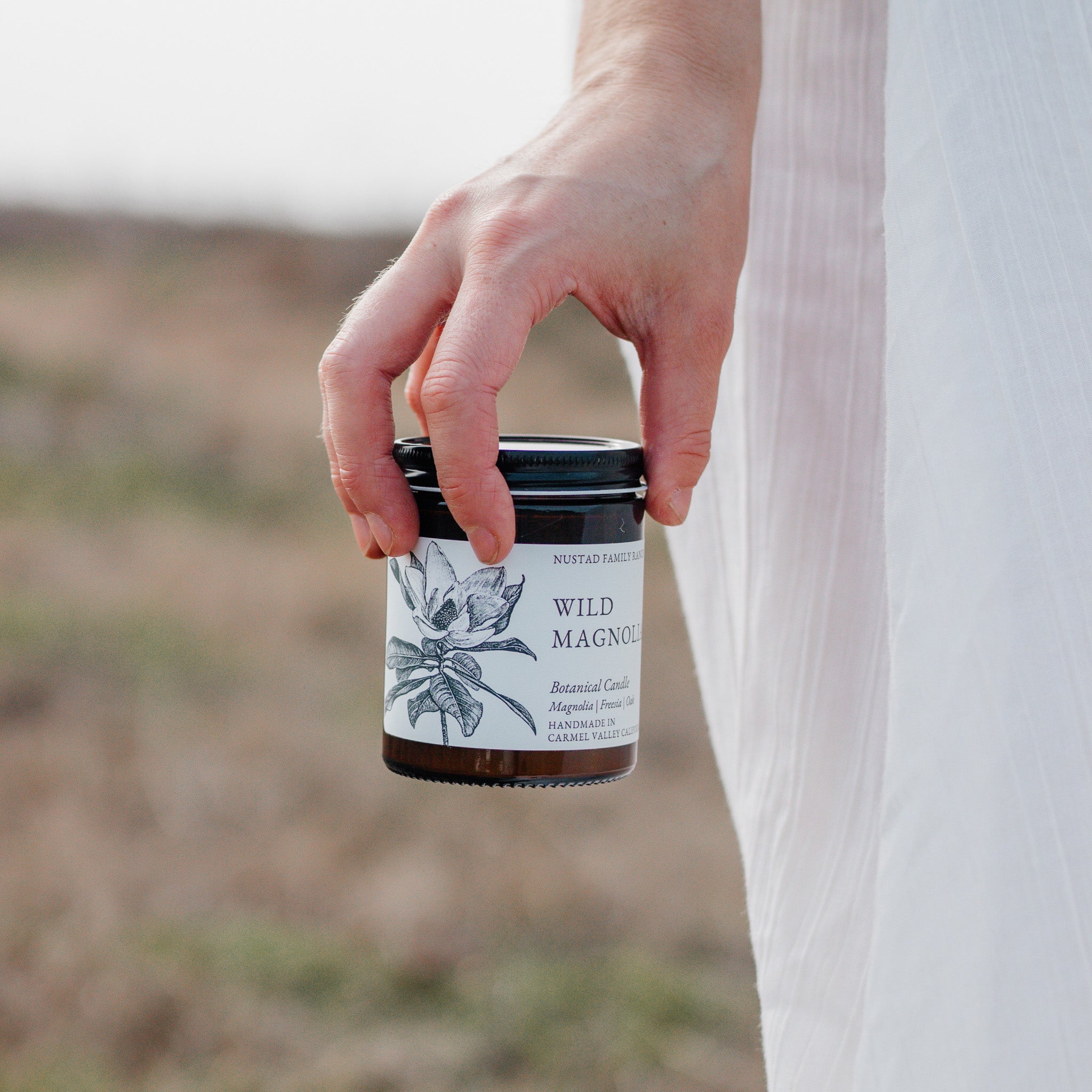 Aromatherapy Garden Candle with Essential Oils 9 oz