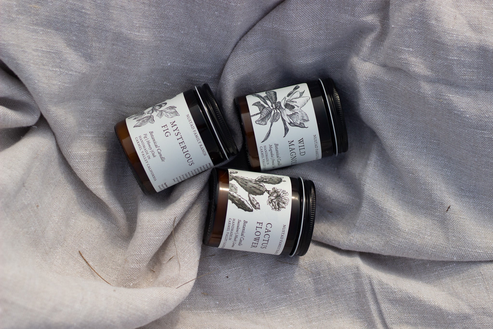 Aromatherapy Garden Candle with Essential Oils 9 oz