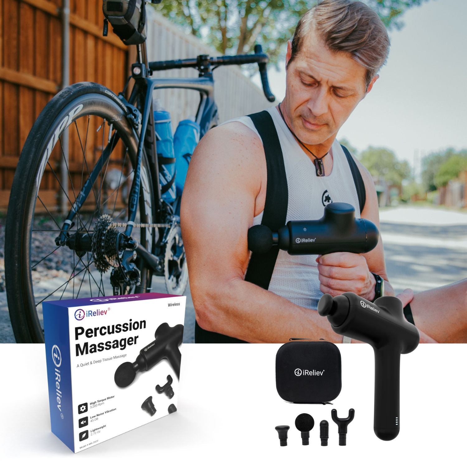 Percussion Massage Gun for Muscle Recovery