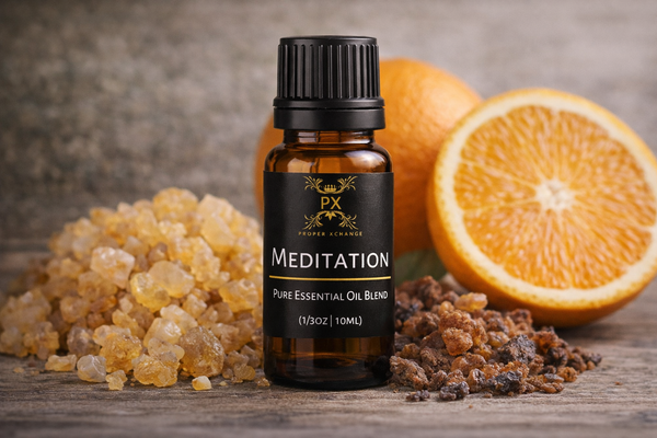 Meditation Essential Oil Blend for Sacred Grounding