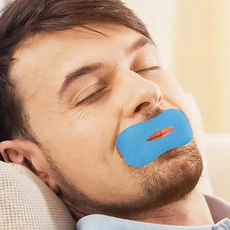 Anti-Snoring Mouth Stickers for Nighttime Nasal Breathing
