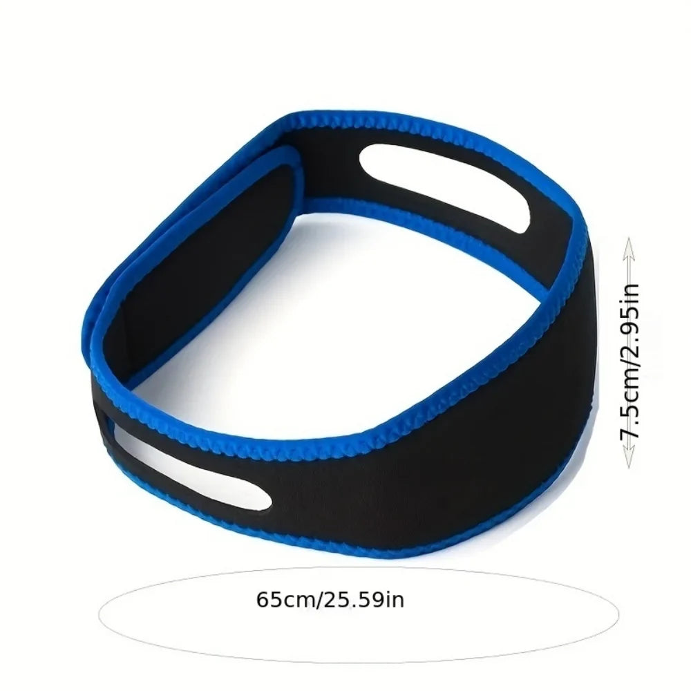 Anti-Snoring Chin Strap Sleep Aid for Men Women