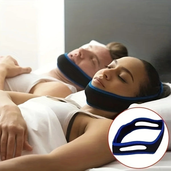 Anti-Snoring Chin Strap Sleep Aid for Men Women