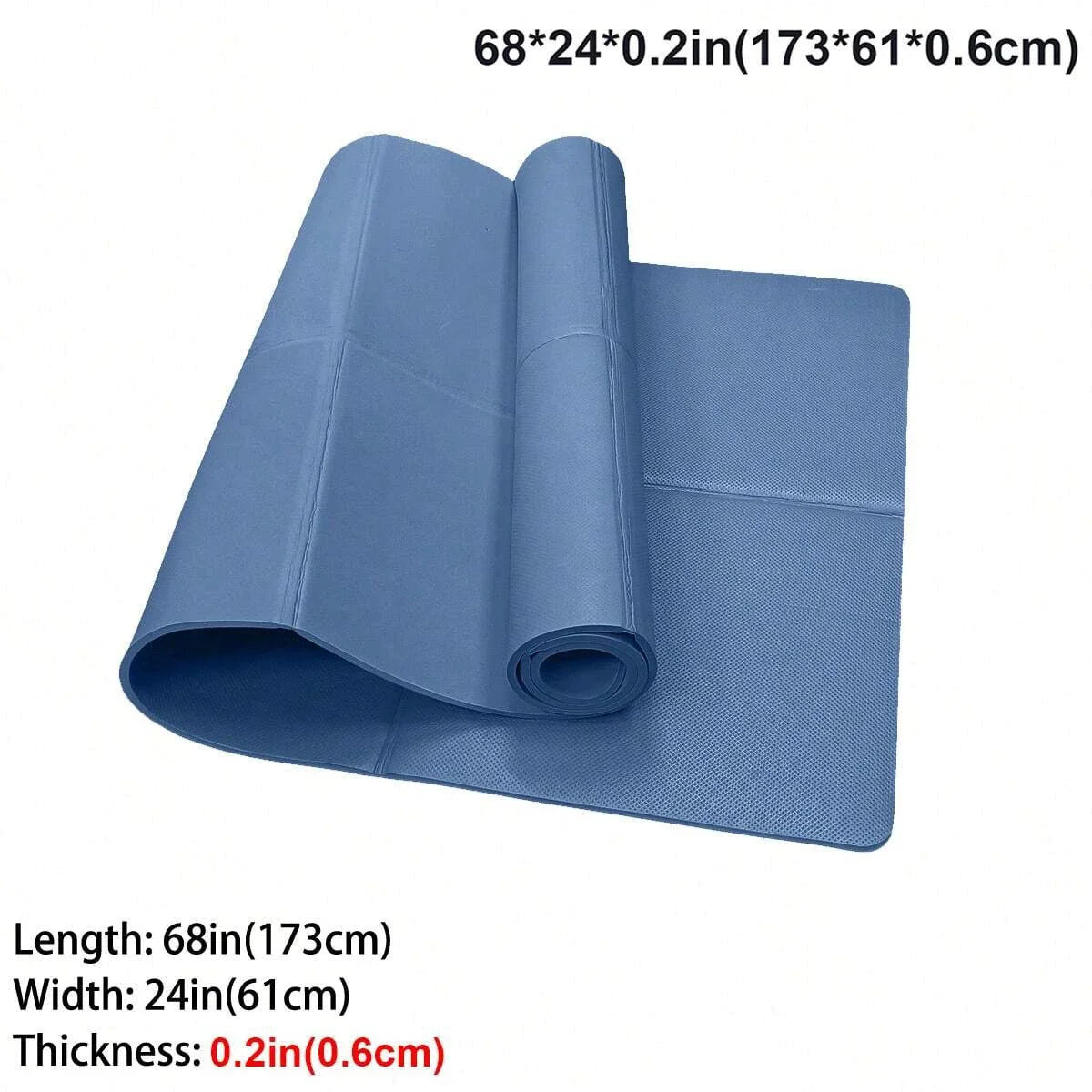 Foldable Eco Friendly EVA Yoga Mat for Travel