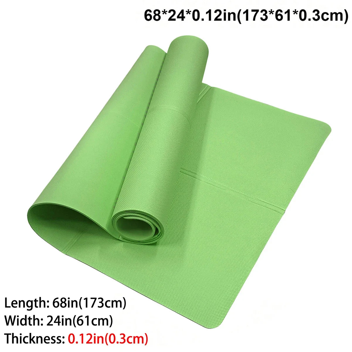 Foldable Eco Friendly EVA Yoga Mat for Travel