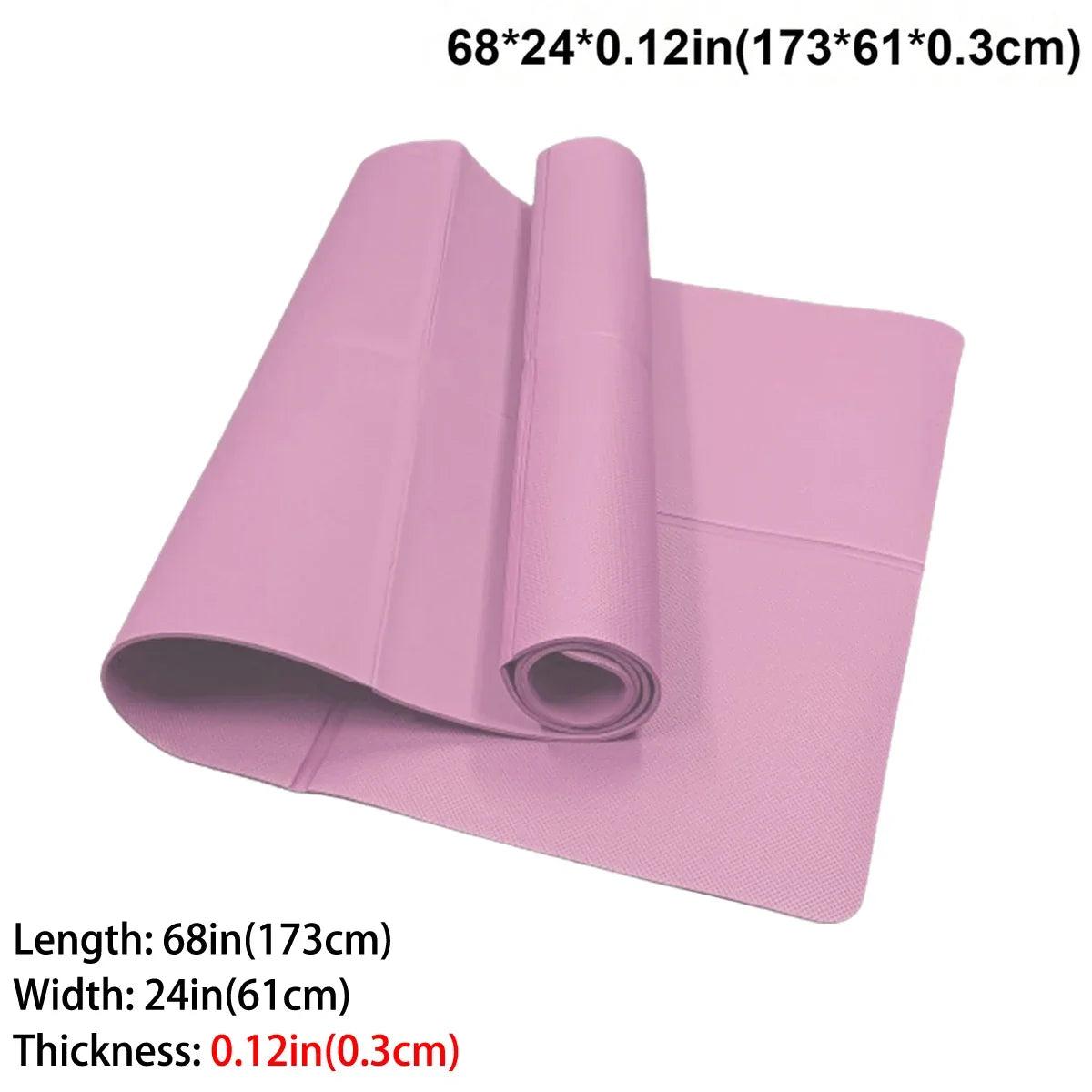 Foldable Eco Friendly EVA Yoga Mat for Travel