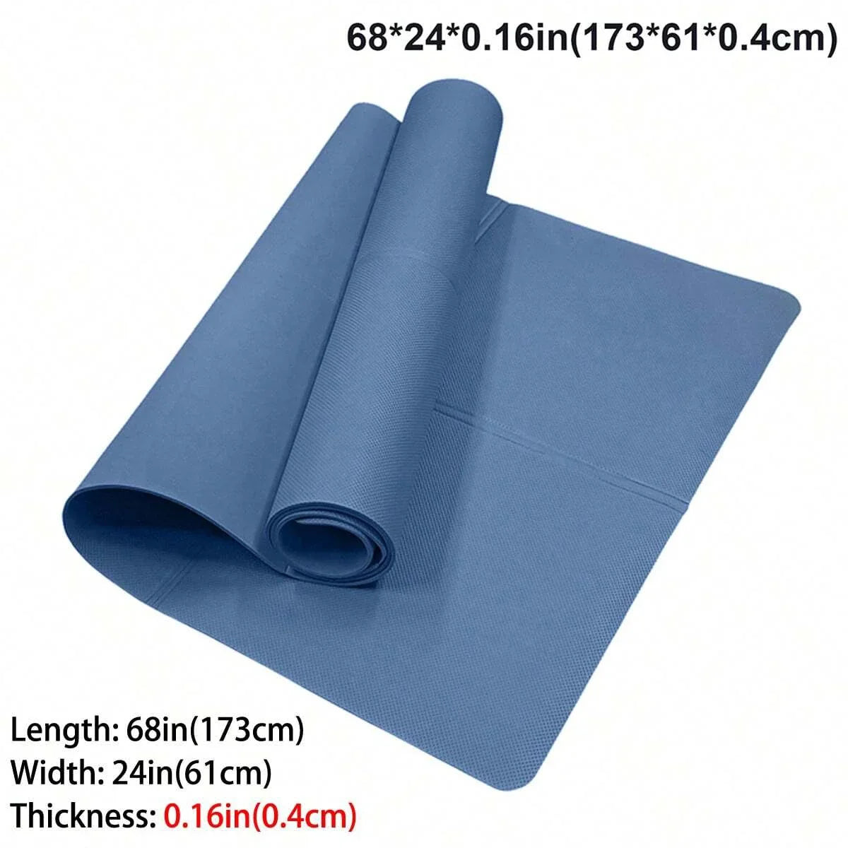 Foldable Eco Friendly EVA Yoga Mat for Travel