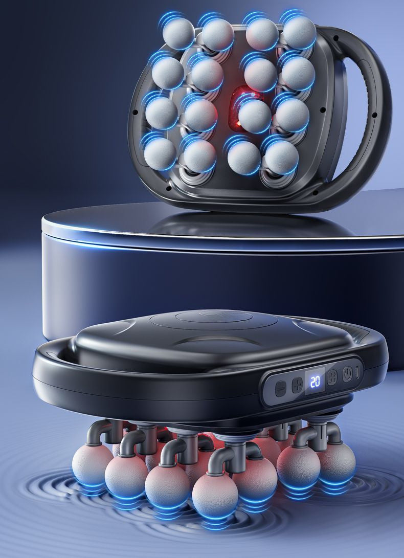 16-Head Deep Tissue Percussion Massage Gun