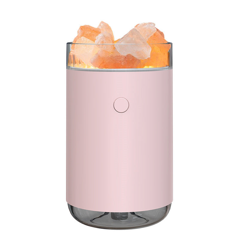 Crystal Salt Stone Air Humidifier Aromatherapy Diffuser