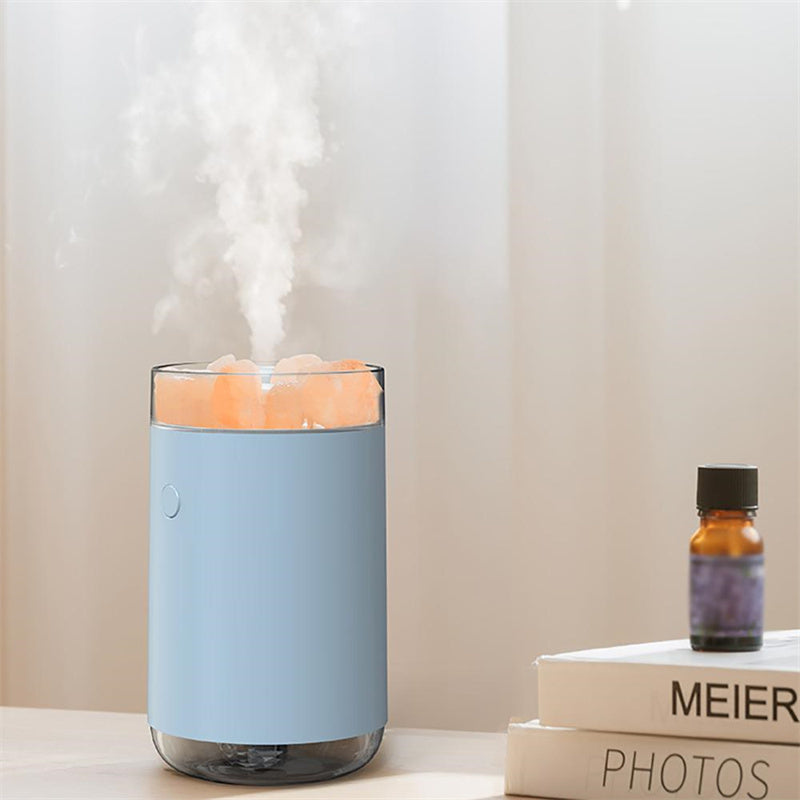 Crystal Salt Stone Air Humidifier Aromatherapy Diffuser