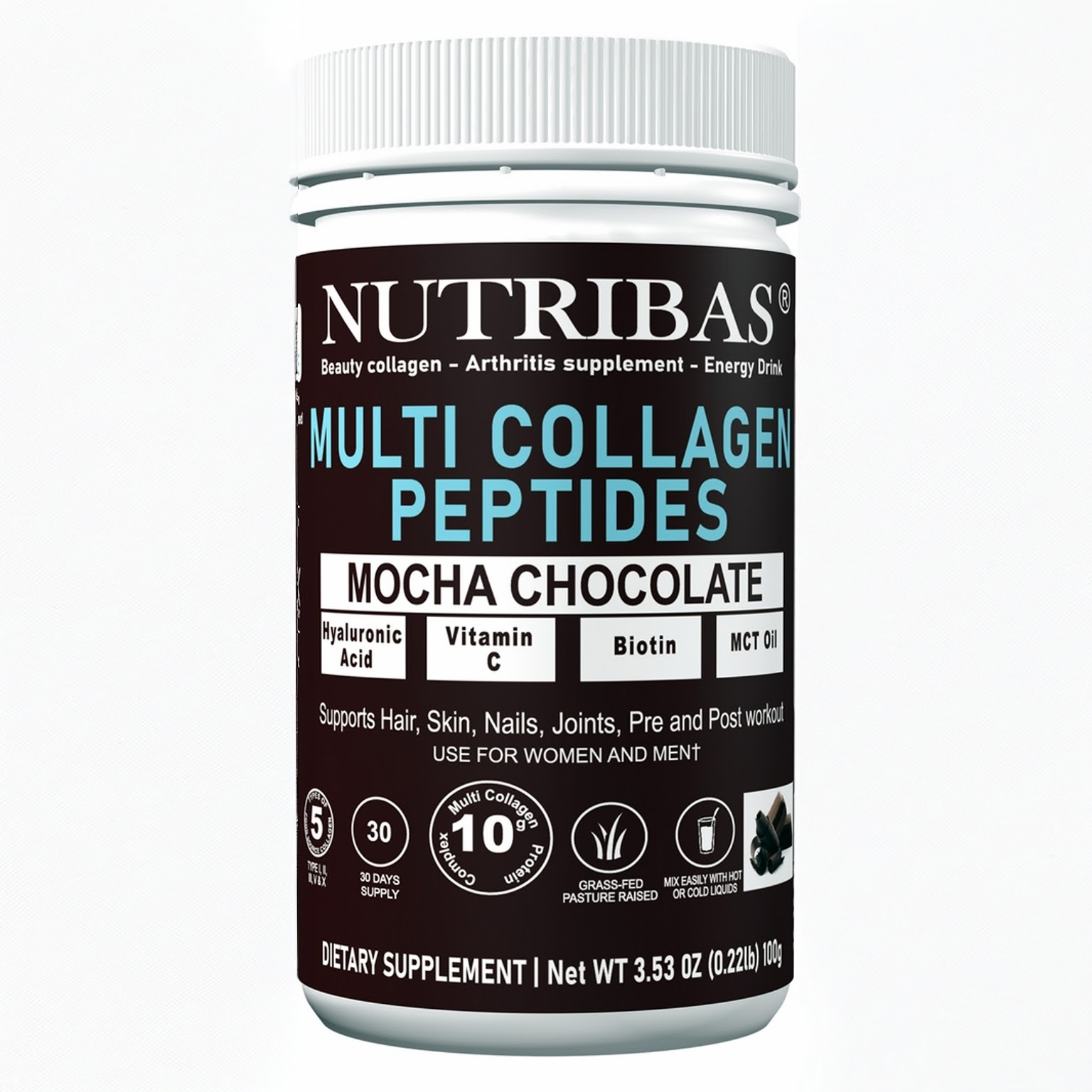 Multi Collagen Protein Powder – Unflavored, 300g
