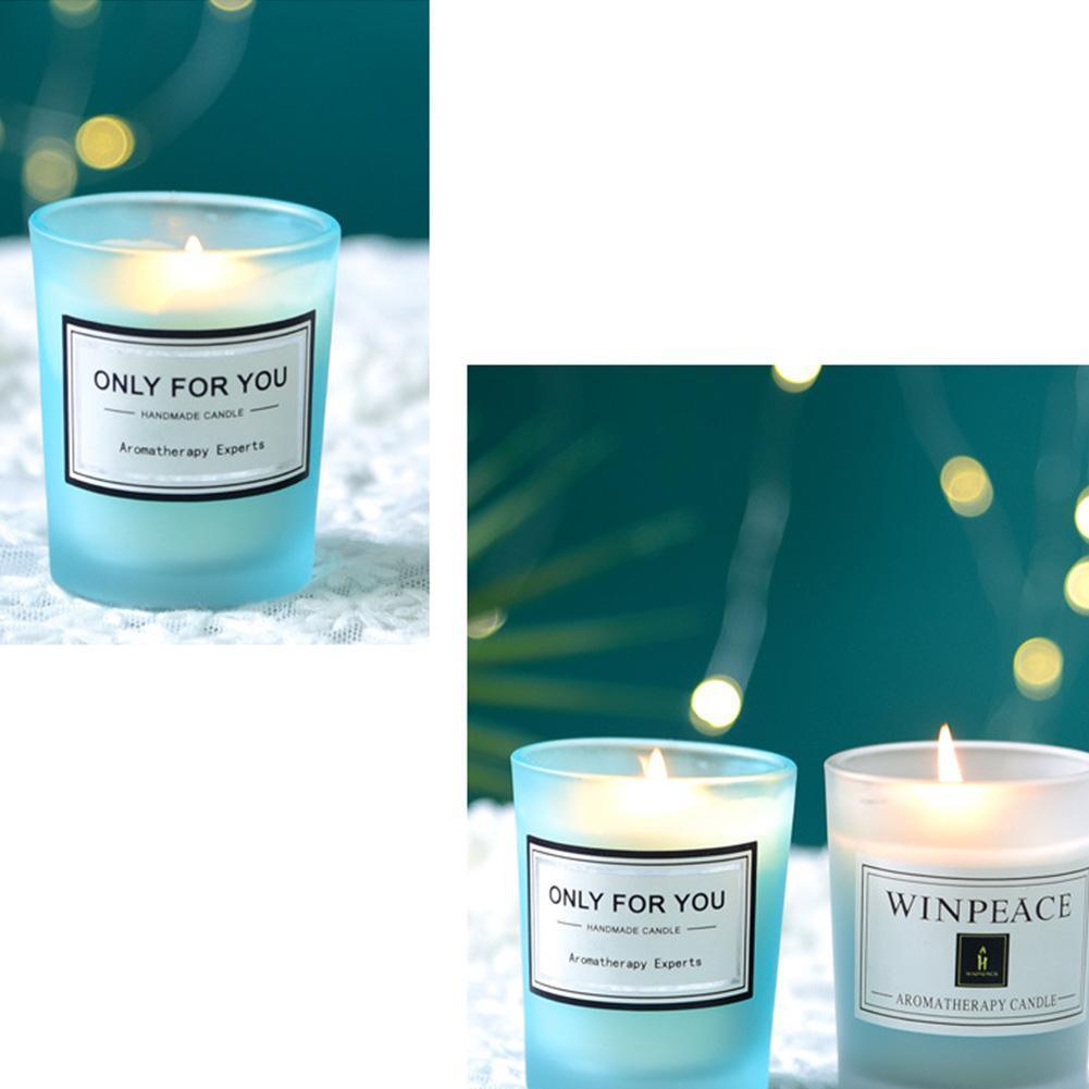 Romantic Scented Soy Candle with Essential Oils