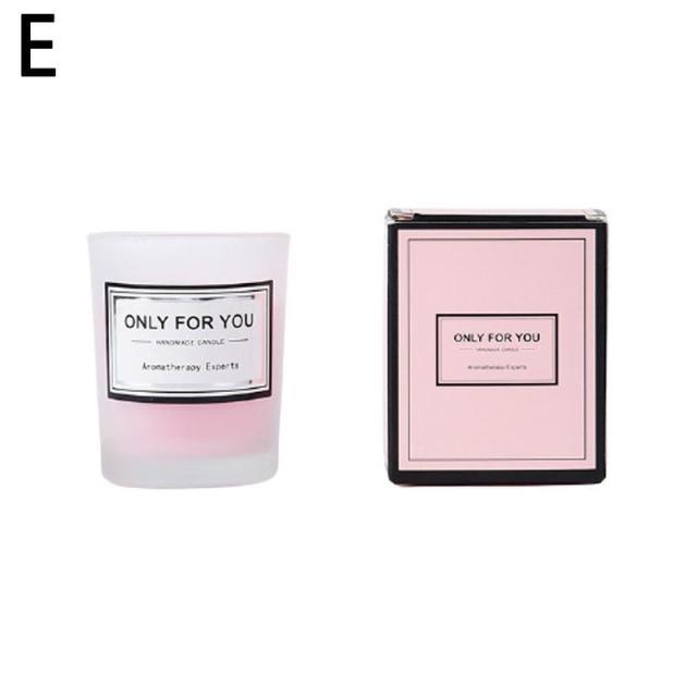 Romantic Scented Soy Candle with Essential Oils